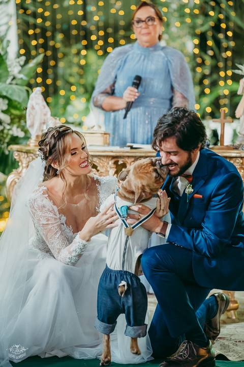 ENTRADA DAS ALIANÇAS BULLDOG FRANCES '