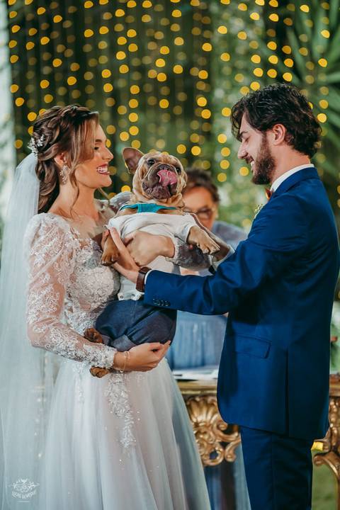 ENTRADA DAS ALIANÇAS BULLDOG FRANCES '