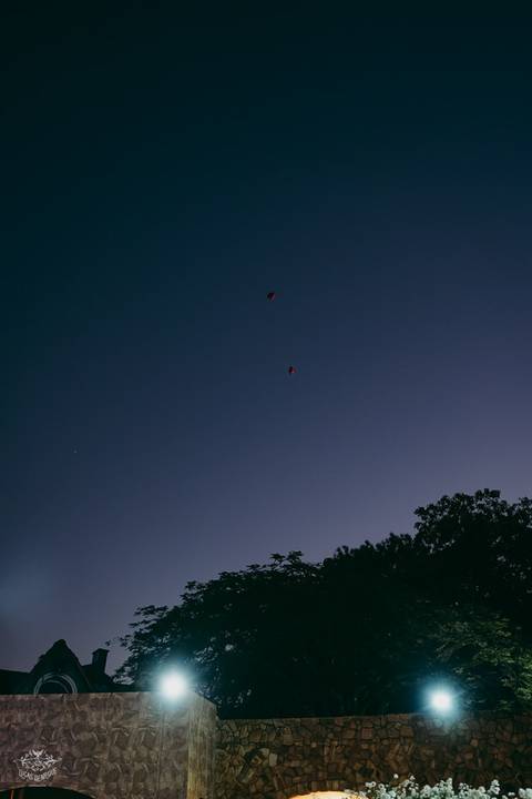 SOLTANDO BALÃO CASAMENTO'
