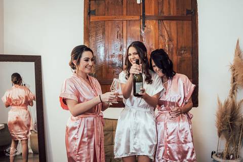 FOTOS MAKING OF NOIVA RECANTO PAMPULHA'