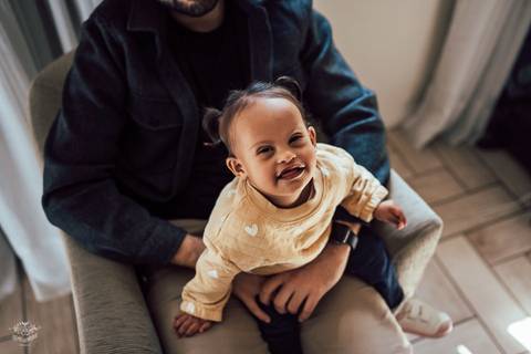 ENSAIO INFANTIL NO BERÇO COM LULU DA POMERANIA '