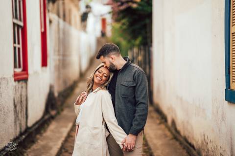 FOTOS ENSAIO PRE WEDDING CIDADE TIRADENTES MG'
