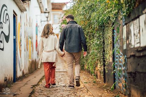 FOTOS ENSAIO PRE WEDDING CIDADE TIRADENTES MG'