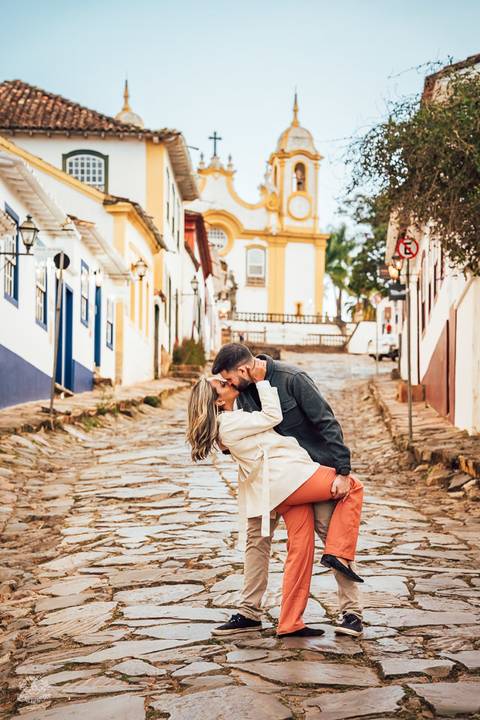 FOTOS ENSAIO PRE WEDDING CIDADE HISTORICA TIRADENTES MG'