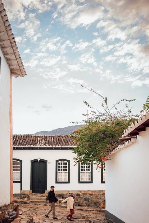 FOTOS ENSAIO PRE WEDDING CIDADE HISTORICA TIRADENTES MG'