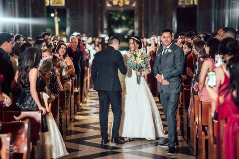 FOTOS CERIMONIA CASAMENTO SANTUARIO SAO JOSE BH'