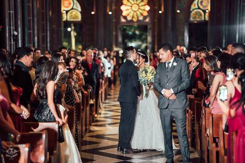 FOTOS CERIMONIA CASAMENTO SANTUARIO SAO JOSE BH'