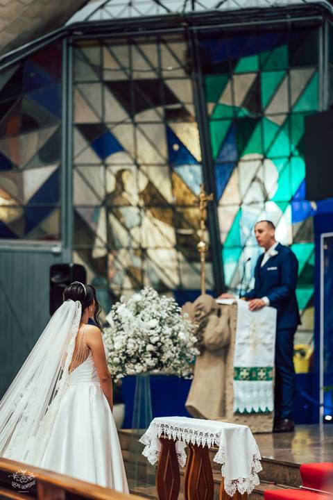 cerimonia casamento alexia e pedro paroquia nossa senhora de fatima belo horizonte '