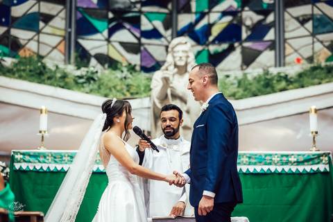 cerimonia casamento alexia e pedro paroquia nossa senhora de fatima belo horizonte '