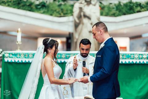 cerimonia casamento alexia e pedro paroquia nossa senhora de fatima belo horizonte '