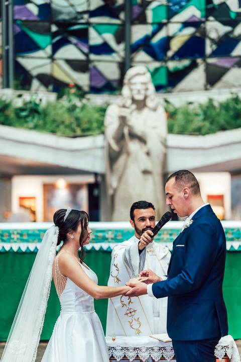 cerimonia casamento alexia e pedro paroquia nossa senhora de fatima belo horizonte '