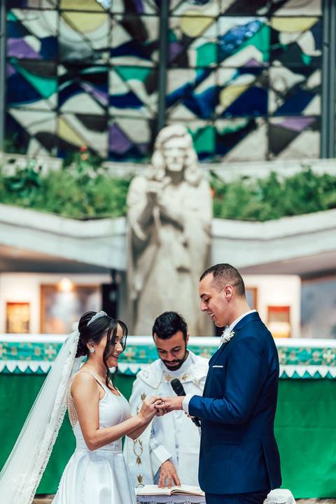 cerimonia casamento alexia e pedro paroquia nossa senhora de fatima belo horizonte '