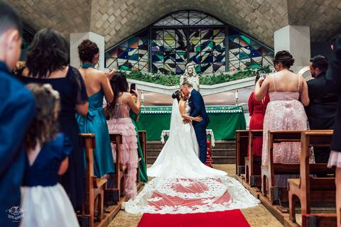 cerimonia casamento alexia e pedro paroquia nossa senhora de fatima belo horizonte '