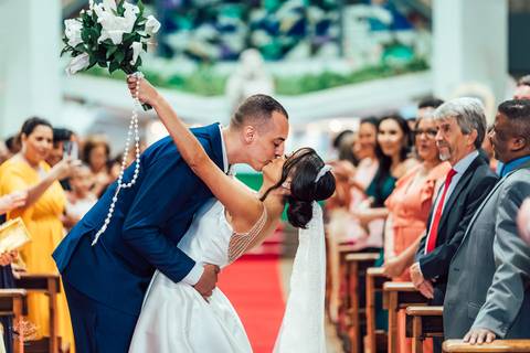 fotos cerimonia casamento alexia e pedro paroquia nossa senhora de fatima belo horizonte '