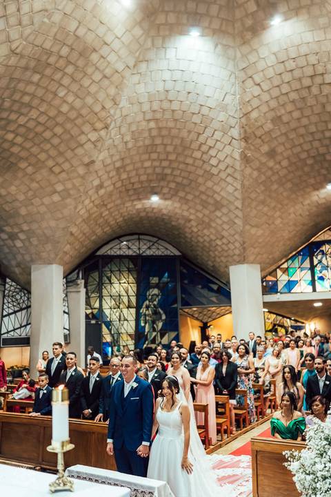 cerimonia casamento alexia e pedro paroquia nossa senhora de fatima belo horizonte '