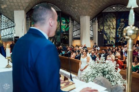 cerimonia casamento alexia e pedro paroquia nossa senhora de fatima belo horizonte '