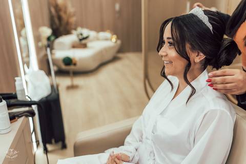 making of noiva Studio Yasmin Guedes epecialista em novias em belo horizonte'