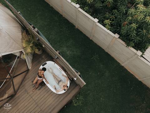 FOTOS ENSAIO PRE CASAMENTO DOMO LOFT BRUMADINHO DE DRONE'