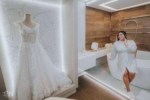 FOTOS MAKING OF NOIVA ISABELA SALGADO BEAUTY EXPERIENCE '