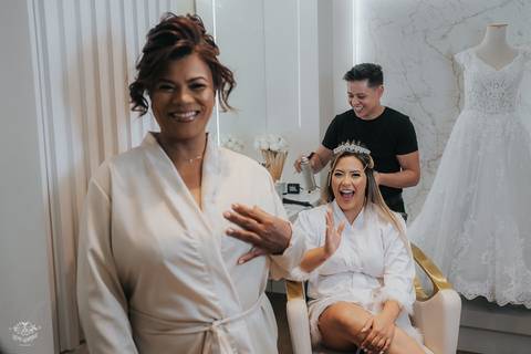 FOTOS MAKING OF NOIVA ISABELA SALGADO BEAUTY EXPERIENCE '