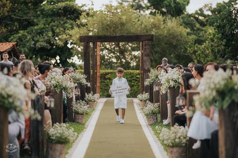 FOTOS CERIMONIA CASAMENTO SITIO FESTAS IBIRITE'