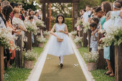 FOTOS CERIMONIA CASAMENTO SITIO FESTAS IBIRITE'