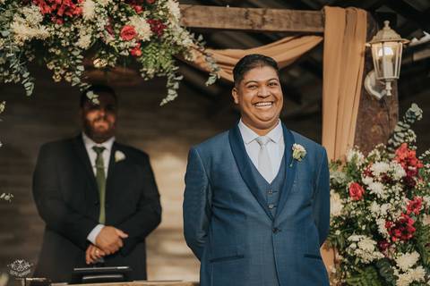 FOTOS CERIMONIA CASAMENTO SITIO FESTAS IBIRITE'