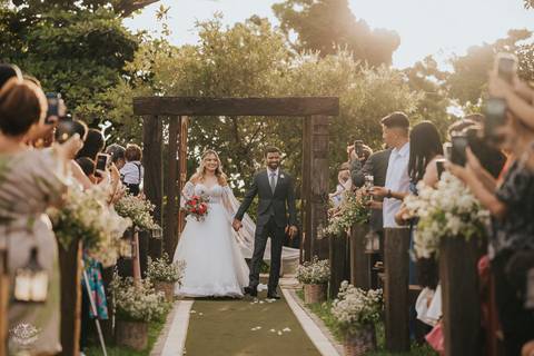 FOTOS CERIMONIA CASAMENTO DE DIA SITIO FESTAS IBIRITE'