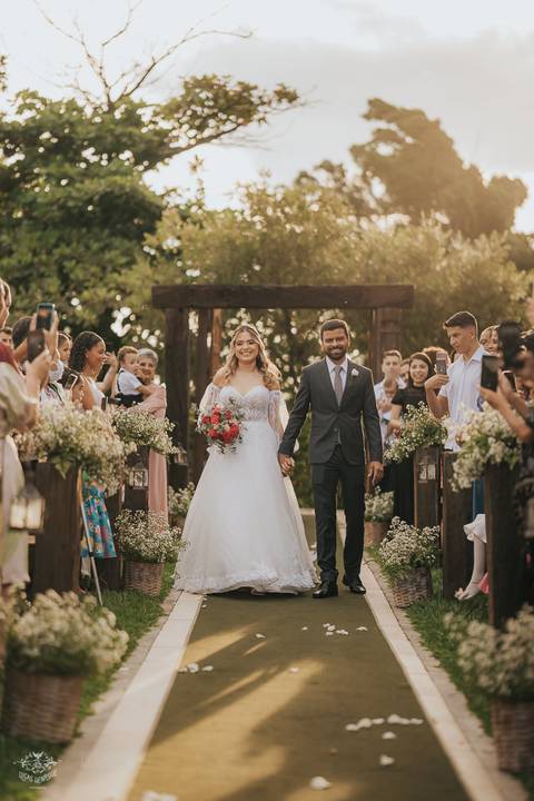 FOTOS CERIMONIA CASAMENTO DE DIA SITIO FESTAS IBIRITE'