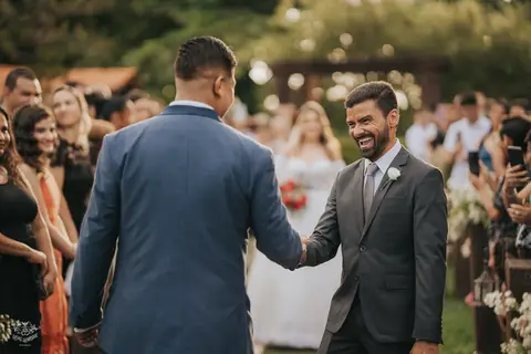 FOTOS CERIMONIA CASAMENTO DE DIA SITIO FESTAS IBIRITE'