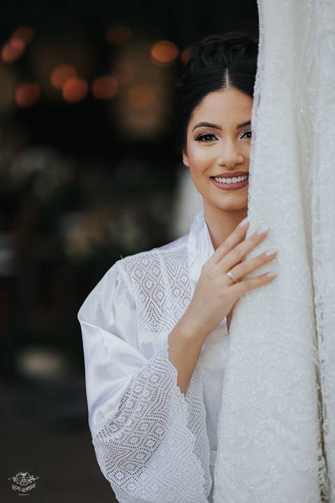 FOTOS MAKING OF NOIVA GRANDINARE EVENTOS'