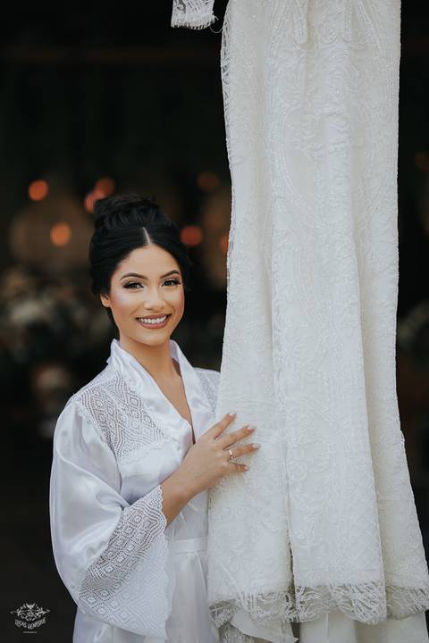 FOTOS MAKING OF NOIVA GRANDINARE EVENTOS'