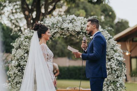 FOTOS CERIMONIA CASAMENTO DE DIA GRANDINARE EVENTOS'
