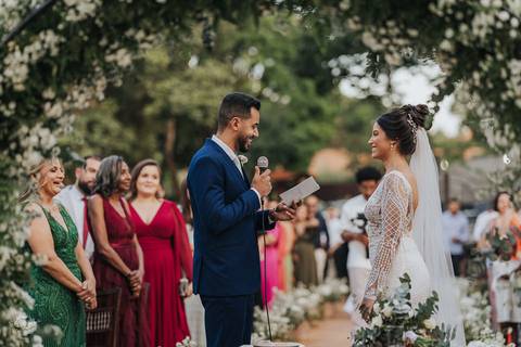 FOTOS CERIMONIA CASAMENTO DE DIA GRANDINARE EVENTOS'