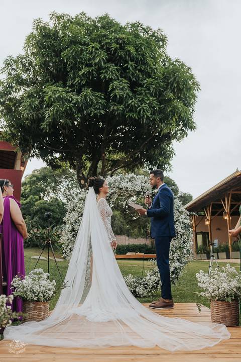 FOTOS CERIMONIA CASAMENTO DE DIA GRANDINARE EVENTOS'