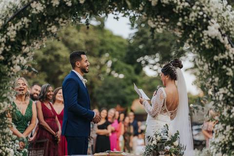 FOTOS CERIMONIA CASAMENTO DE DIA GRANDINARE EVENTOS'