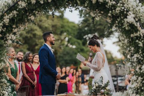 FOTOS CERIMONIA CASAMENTO DE DIA GRANDINARE EVENTOS'