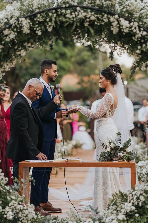 FOTOS CERIMONIA CASAMENTO DE DIA GRANDINARE EVENTOS'