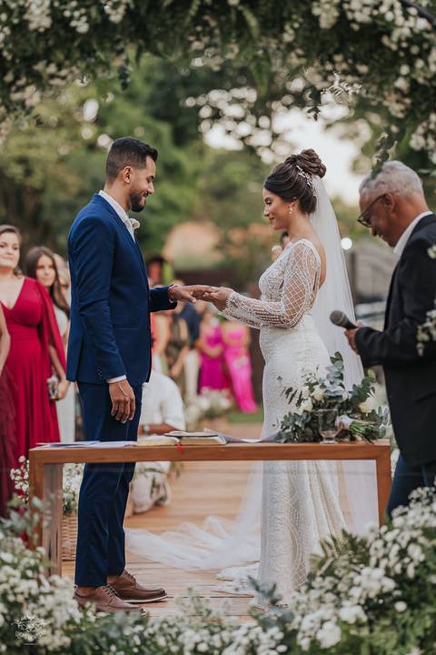 FOTOS CERIMONIA CASAMENTO DE DIA GRANDINARE EVENTOS'