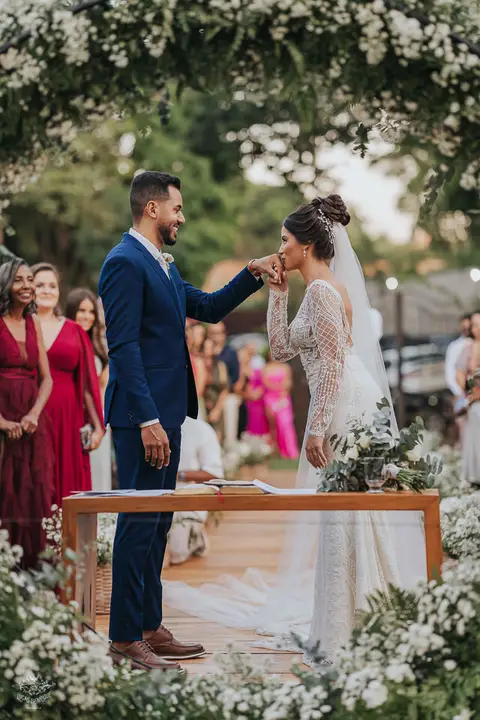 FOTOS CERIMONIA CASAMENTO DE DIA GRANDINARE EVENTOS'