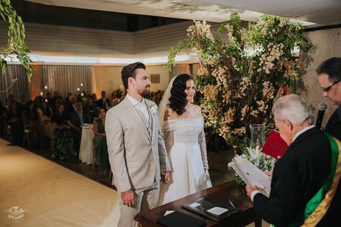 FOTOS CERIMONIA CASAMENTO MINAS TENIS CLUBE BELO HORIZONTE'