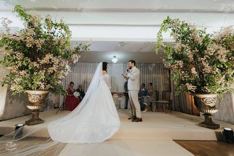 FOTOS CERIMONIA CASAMENTO MINAS TENIS CLUBE BELO HORIZONTE'