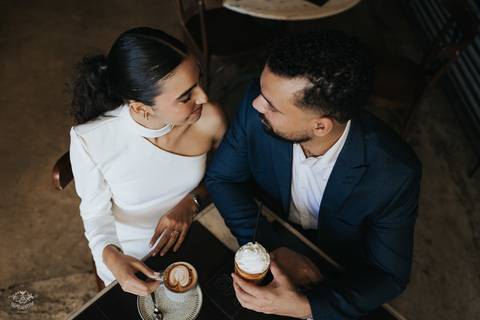 FOTOS ENSAIO PRE CASAMENTO CAFETERIA MOCCA COFFEE VILA DA SERRA BELO HORIZONTE'