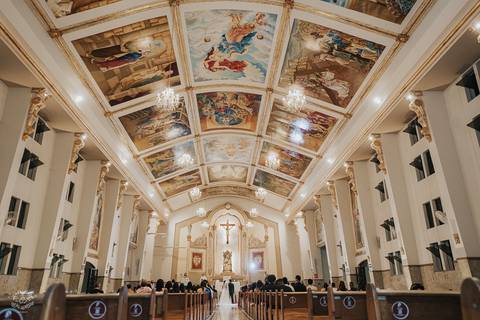 FOTOS CERIMONIA CASAMENTO IGREJA NOSSA SENHORA DO CARMO EM BETIM'