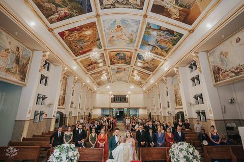 FOTOS CERIMONIA CASAMENTO IGREJA NOSSA SENHORA DO CARMO EM BETIM'
