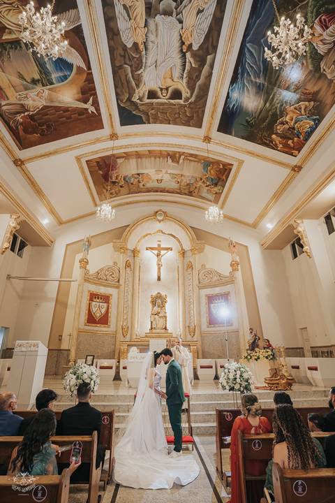 FOTOS CERIMONIA CASAMENTO IGREJA NOSSA SENHORA DO CARMO EM BETIM'