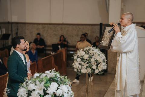 FOTOS CERIMONIA CASAMENTO IGREJA NOSSA SENHORA DO CARMO EM BETIM'