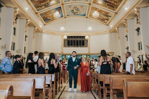 FOTOS CERIMONIA CASAMENTO IGREJA NOSSA SENHORA DO CARMO EM BETIM'