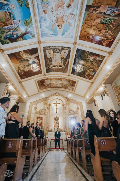 FOTOS CERIMONIA CASAMENTO IGREJA NOSSA SENHORA DO CARMO EM BETIM'