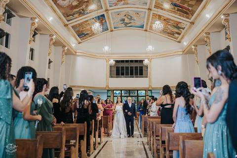 FOTOS CERIMONIA CASAMENTO IGREJA NOSSA SENHORA DO CARMO EM BETIM'